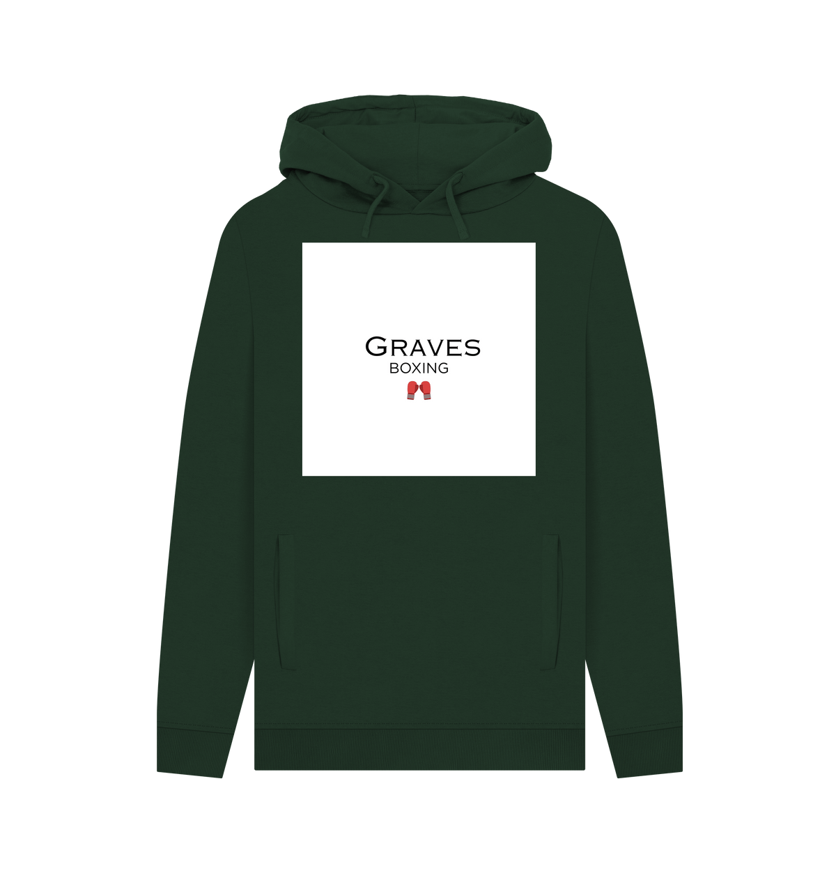 Evergreen Printed Hoody Front