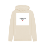 Oat Printed Hoody Front